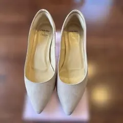 Odette e Odile ベージュ スエード ハイヒール【24.5】