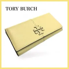 TORY BURCH トリーバーチ 長財布 レザー　イエロー系のサムネイル