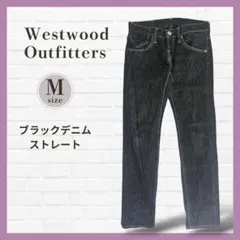 美品✨Westwood Outfitters ブラックデニム M ストレートのサムネイル
