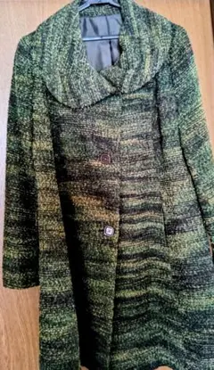 グリーン系ハーフコート