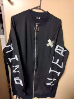 【NieR Clothing】ロゴ エンブレム刺繍　ジャケット アウター