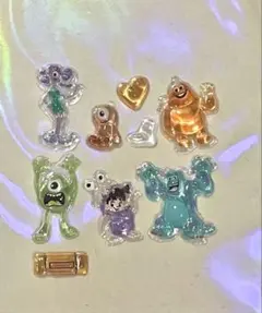 正規品　ディズニー　ボンボンドロップシール　モンスターズインク　おすそ分け
