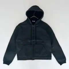 APC アーペーセー コーティング ジップ パーカー 裏ボア フランス製 M