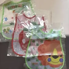 ベビー 食事用エプロン お食事エプロン セット 防水