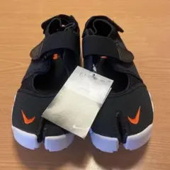 新品 NIKE ナイキ エアリフト 24センチ ブラック オレンジ シューズ 靴