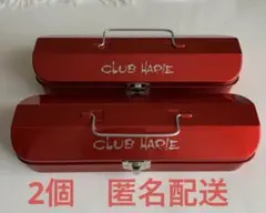 【匿名配送】CLUB HARIE ラコリーナ近江八幡限定 空き缶 工具箱風 美品のサムネイル