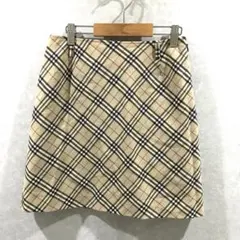 BURBERRY ノバチェック ミニスカート 美品 ベージュ 36