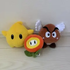 チコ・クリボー・パックンフラワー　ぬいぐるみ、マスコット