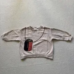 【即納・値引き交渉不可】BREEZE　ポケット付きベージュトレーナー