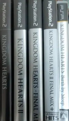 PlayStation2&PSP　キングダムハーツ　5個セット