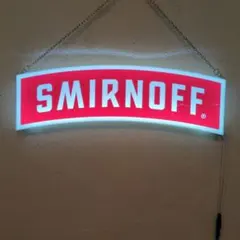 【非売品】スミノフ SMIRNOFF ネオンディスプレイ  ノベルティ 非売品】スミノフ SMIRNOFF ネオンディスプレイ ノベルティ 【公式通販】
