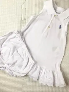 ラルフローレン ベビー シャツワンピースセット