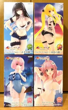 To LOVE る とらぶる ダークネス 金色の闇 古手川唯 ララ モモ 4個