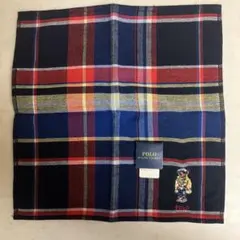 【新品未使用】 Polo Ralph Lauren チェック柄タオルハンカチ