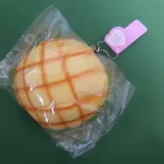 メロンパン スクイーズ キーホルダー 新品
