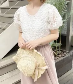 apresjour 刺繍レースブラウスのサムネイル