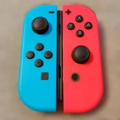 【美品純正完動品】任天堂Joy-Conコントローラー 青赤㊳