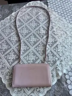 ジルスチュアート　ウォレットショルダーバッグ