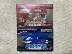 ゲームボーイアドバンス ポケットモンスター ルビー・サファイア 2本セット