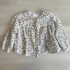 【ZARA】ベイビー　ヒョウ柄ブラウス　92サイズ