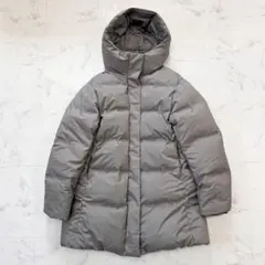 UNIQLO ユニクロ シームレスダウンショートコート グレー XL 2025