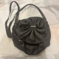 イタリア製 almedoクロコダイル革 /牛革 ショルダーバッグ クラッチ 