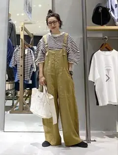 ニコアンド ラクテロサロペット インディゴ M misayoプロデュース