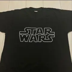 STARWARS ムービーTシャツ L ブラック ヴィンテージ USA 70sのサムネイル