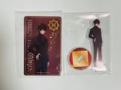 刀剣乱舞 大本丸博 ミニアクリルスタンド 祝装箔押しクリアカード 肥前忠広