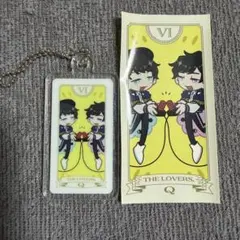 東問 タロット風アクリルチャーム&ステッカー XV - メルカリ