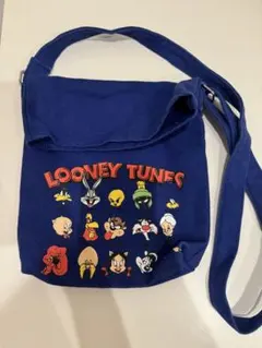 loony tunes ショルダーバッグ　青