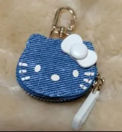 ハローキティ デニムコインケース