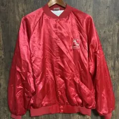 ace parking激レアXXL90s USA製 カーディナル企業物スタジャン