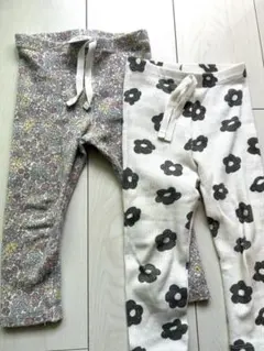 ザラキッズ　花柄パンツ 2枚セット サイズ92