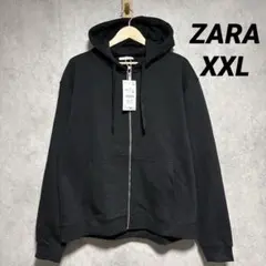 ZARA ザラ ジッパー付きフーディ XXL