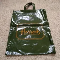 Harrods トートバッグ グリーン