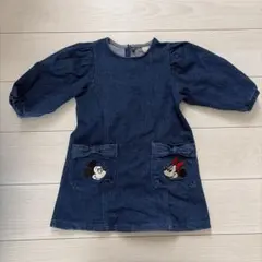 プティマイン　ディズニーコラボワンピース100cmお値下げ