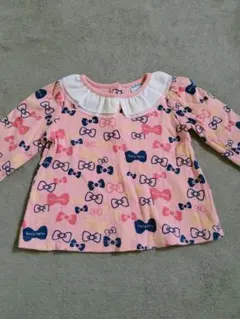 ハローキティ リボン柄 Tシャツ 100cm