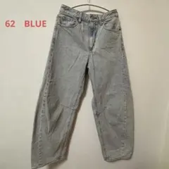 GU バレルレッグジーンズ Sサイズ