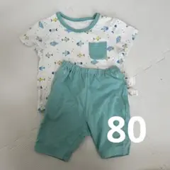 ユニクロ ドライパジャマ 80