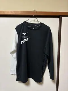 NXT 長袖Tシャツ XL 黒/白