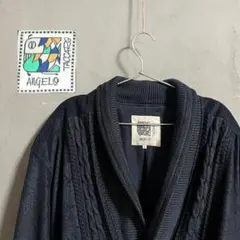 ダークネイビー カーディガン