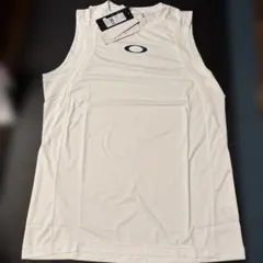 OAKLEY ノースリーブ ホワイト JPN Lサイズ