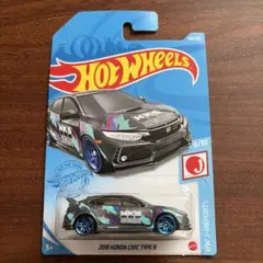 ホットウィール　2018 ホンダ シビック タイプR HKS