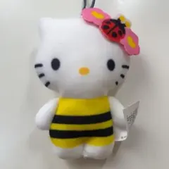 マクドナルド ハッピーセット ハローキティ 50周年記念ぬいぐるみ みつばち
