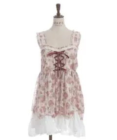 axes 花柄レースチュニック