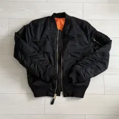 ALPHA INDUSTRIES MA-1ジャケット ブラック M 美品