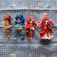 プリキュア キューティーフィギュア 4体セット（ジャンク品扱い）のサムネイル