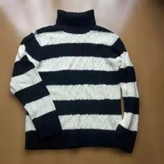 メンズハイネックニットセーター LLサイズ