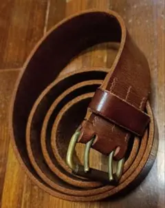 ② 90s　RRL 　初期イングランド製　Ralph Lauren レザーベルトのサムネイル